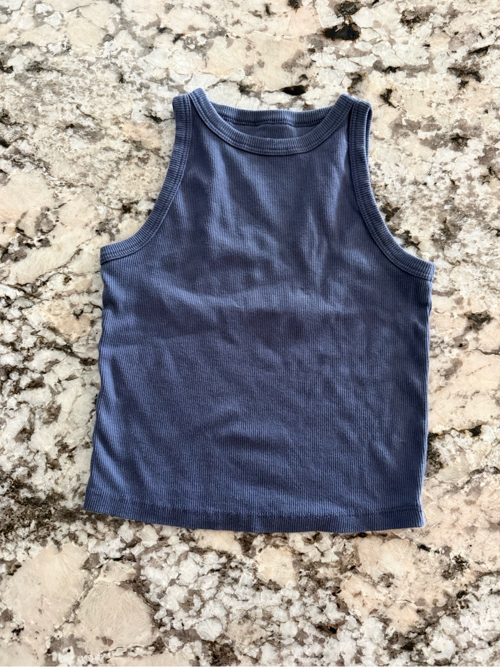 Target Girls Tank - Navy Blue Ribbed Tank Top